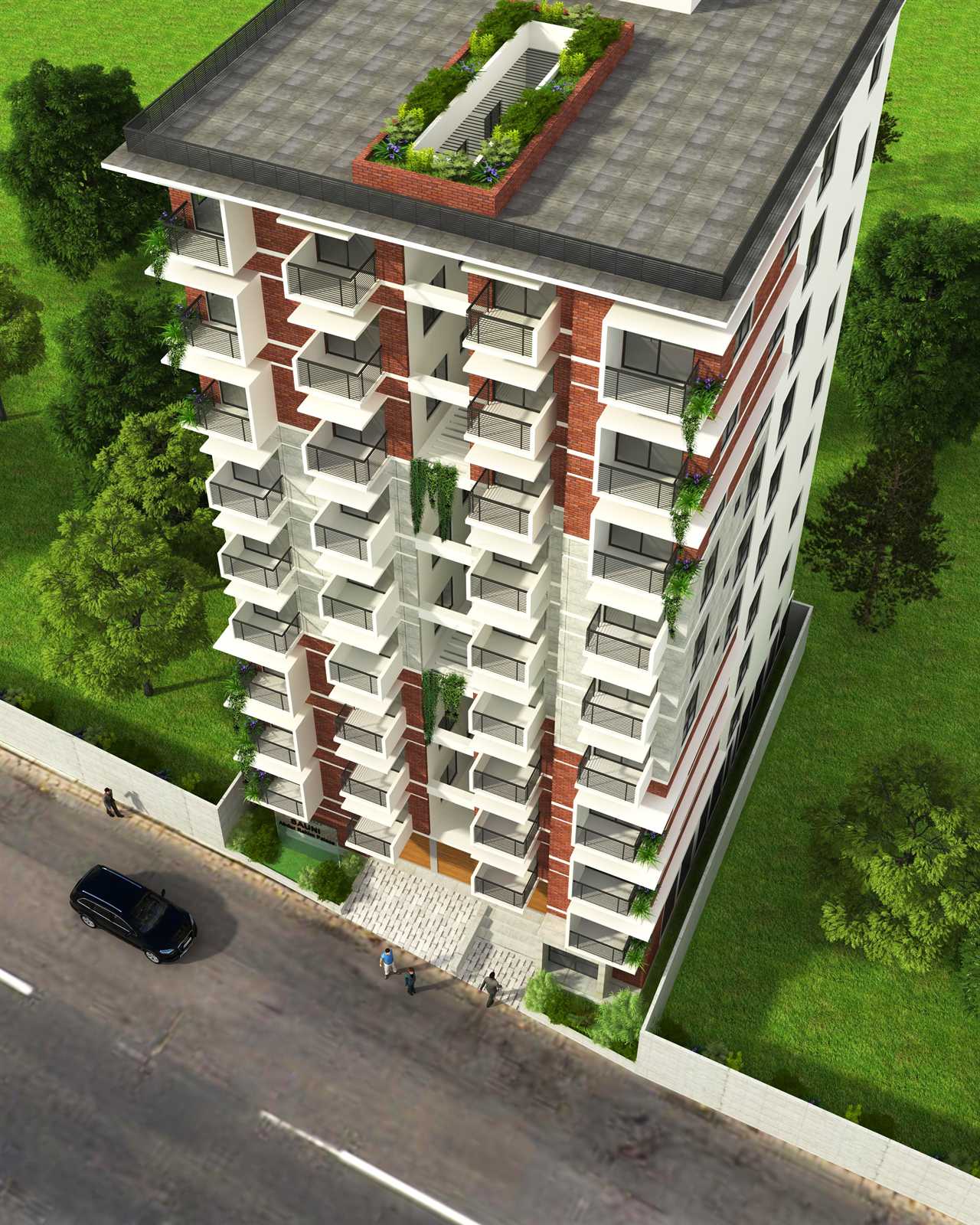 Aerial Top View